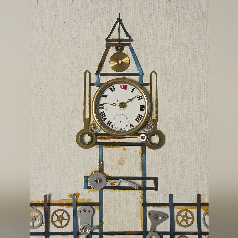 Vintage L. Kersh of London Horological Collage of Big Ben London - Picture 4 of 12